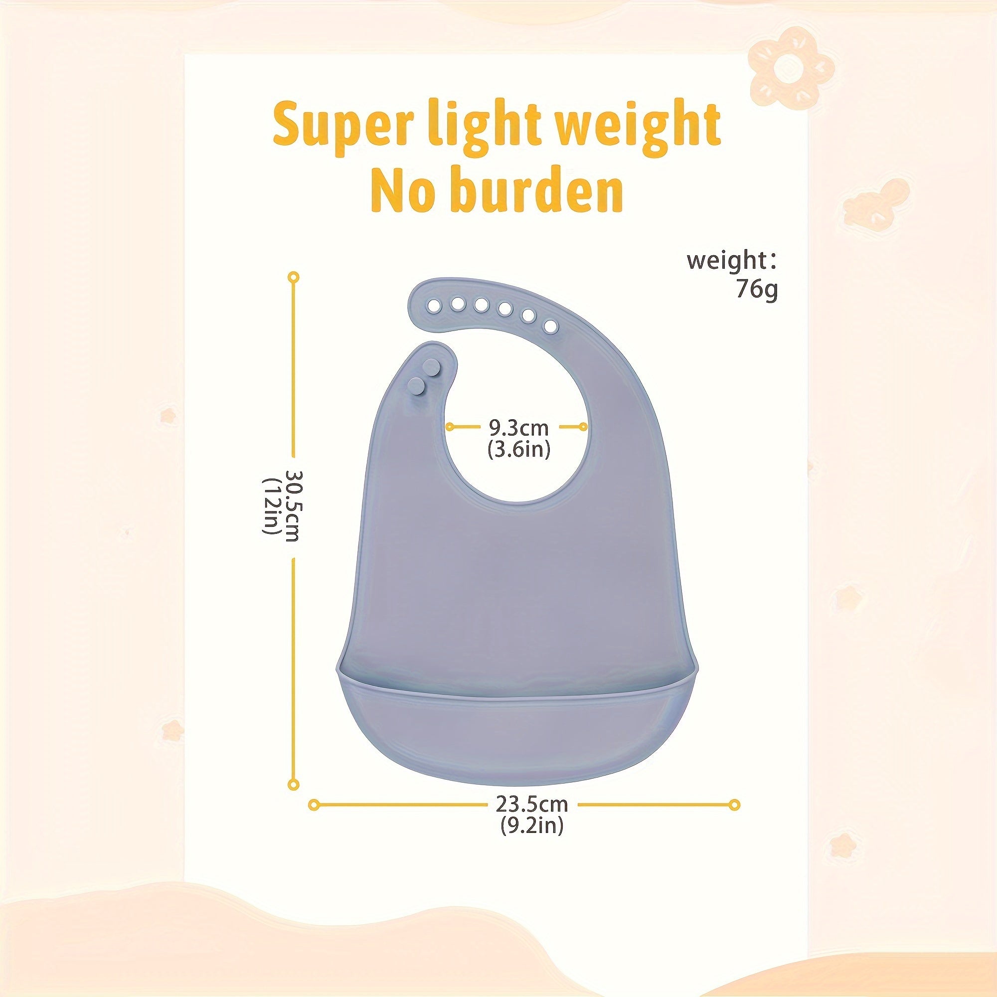 Set of 3 Cute Silicone Baby Bibs for Babies & Toddlers, Soft, Non-Messy, Adjustable Soft Silicone Feeding Bibs with Food Catcher Pocket, Colorful, Christmas, Thanksgiving, Preschool Gifts